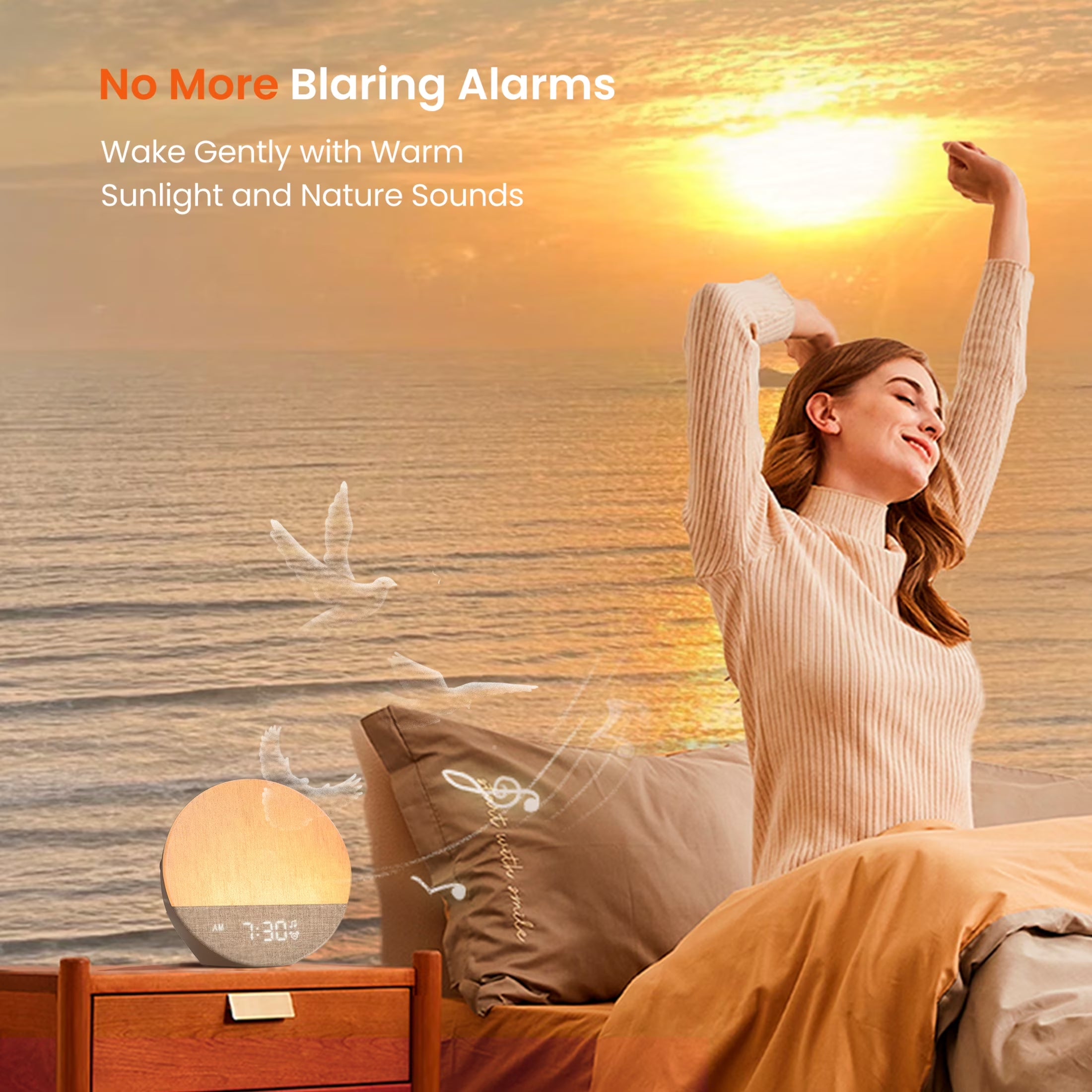 Sunrise™ Wake-Up Light Alarm Clock