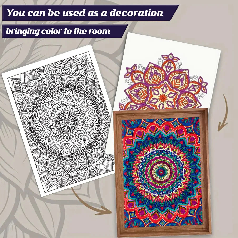 Mandala Coloring Journal