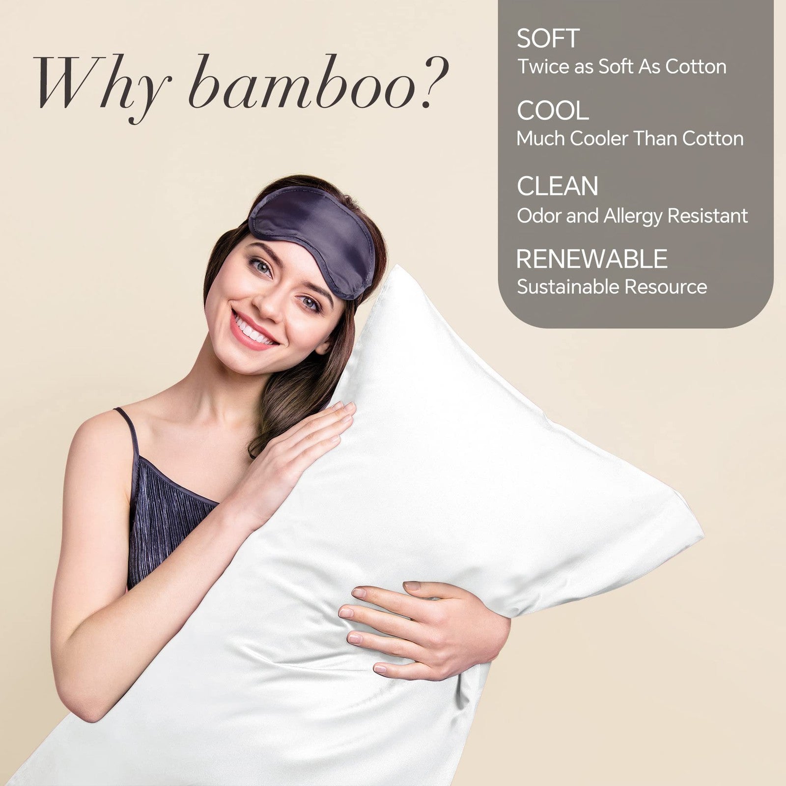 Cooling Bamboo Pillowcase Set