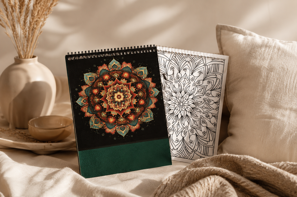 Mandala Coloring Journal