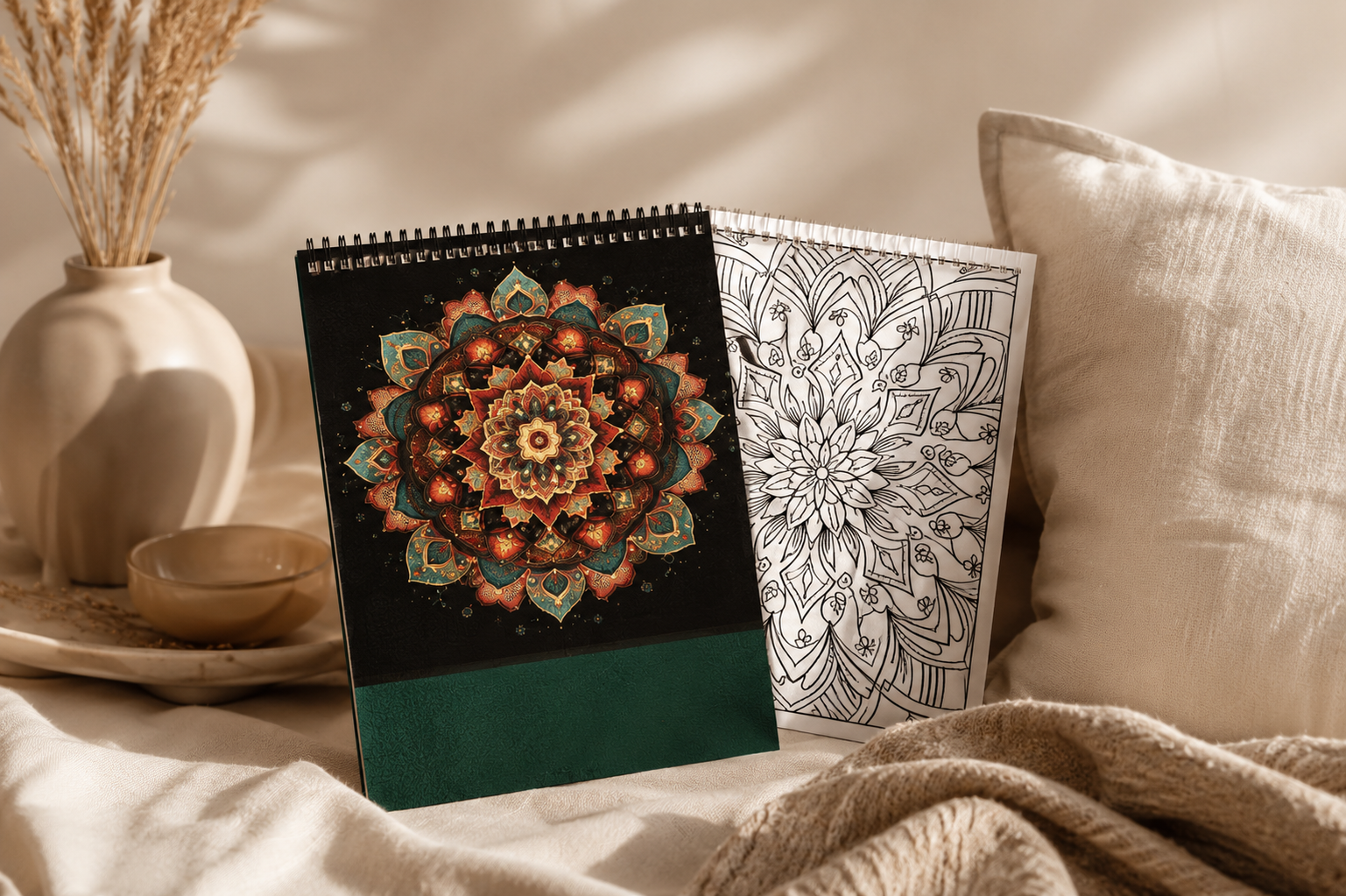 Mandala Coloring Journal