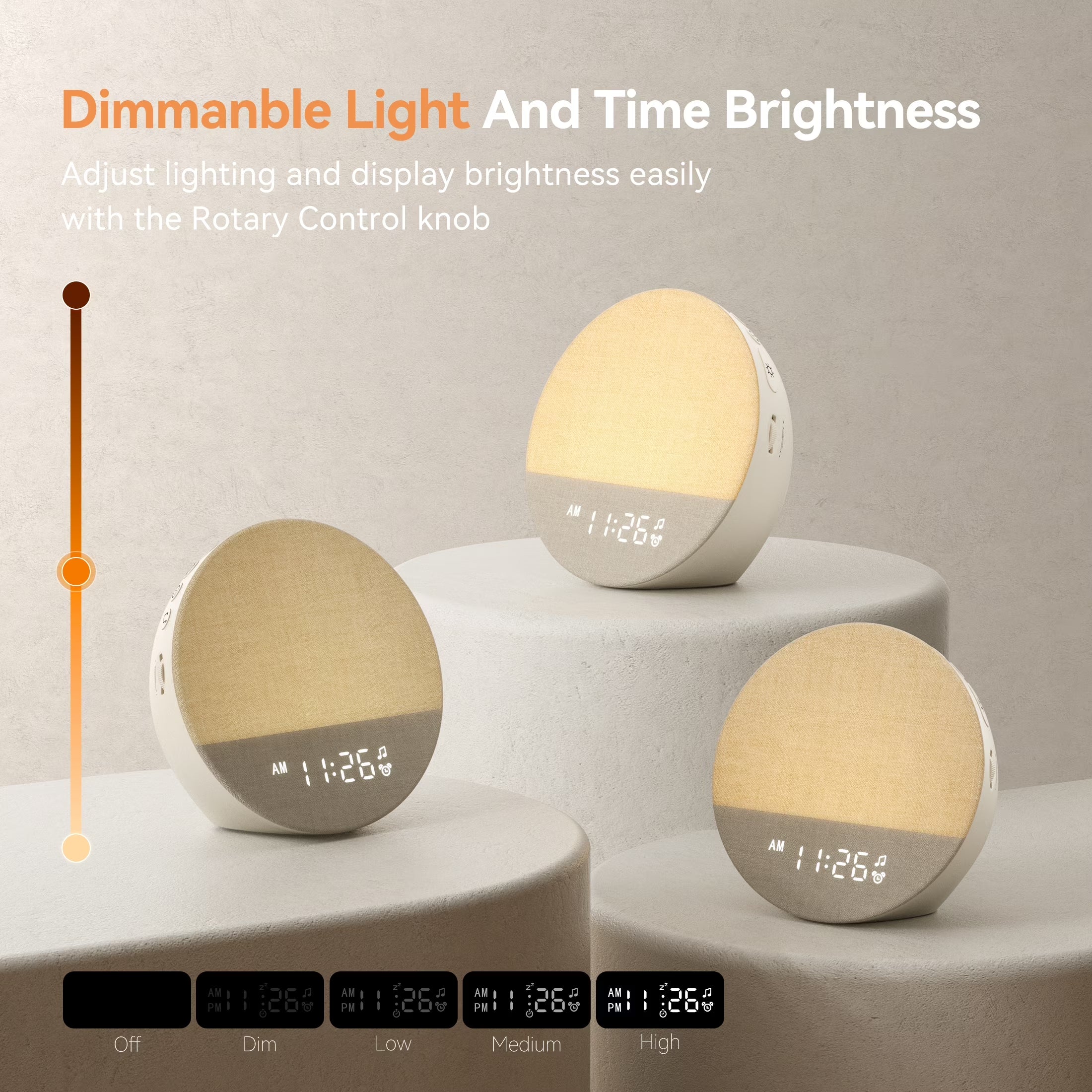 Sunrise™ Wake-Up Light Alarm Clock