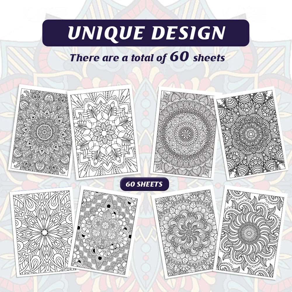 Mandala Coloring Journal