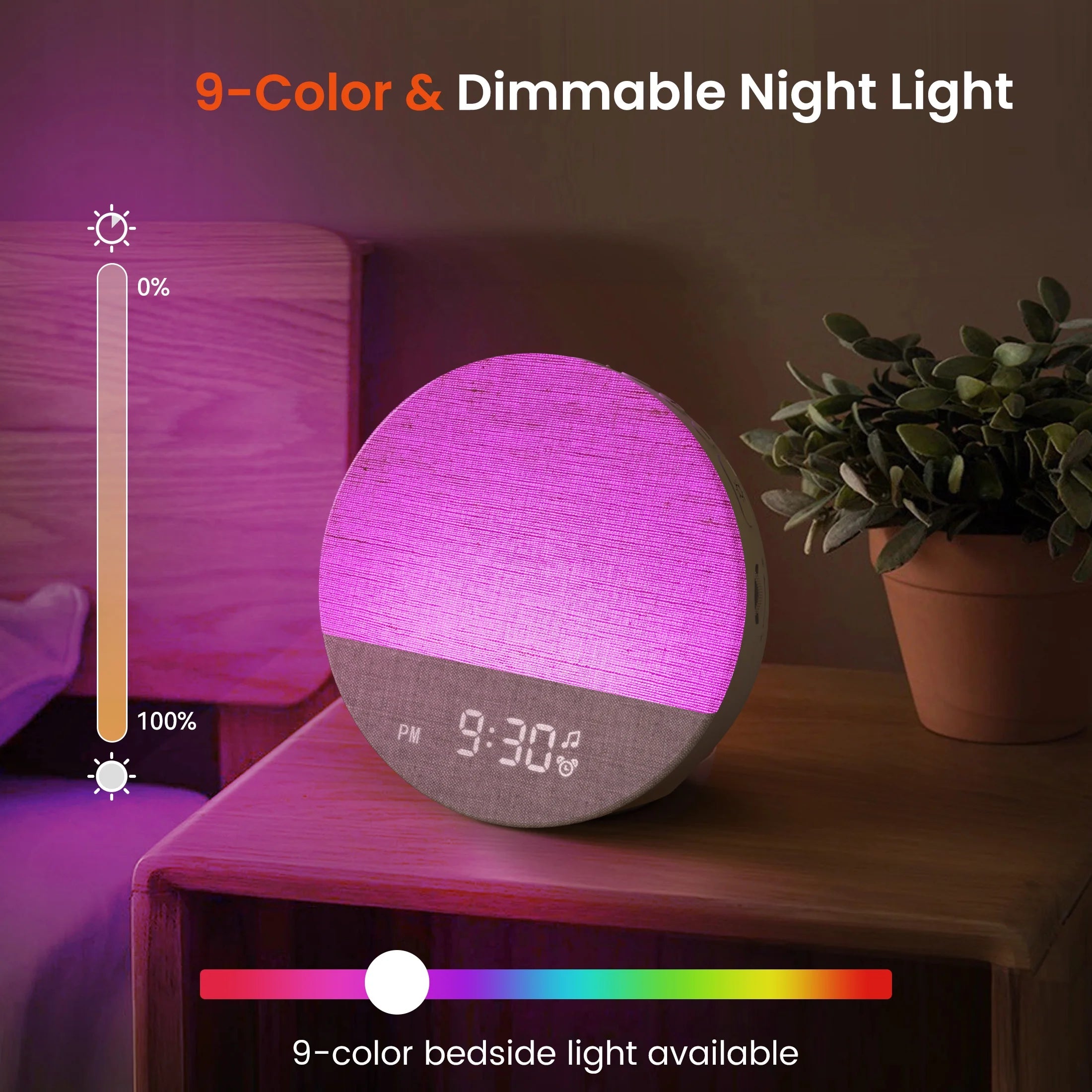 Sunrise™ Wake-Up Light Alarm Clock